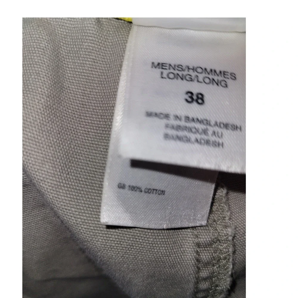 The North Face A5 Series Mens 38 Long Khaki Tan Cotton Canvas Cargo Pants  1319